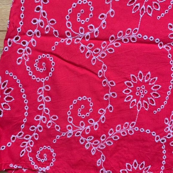 AE Tie Strap Shift Dress Embroidered - Picture 6 of 8